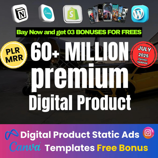 60+ Million Done For You Premium Digital Products